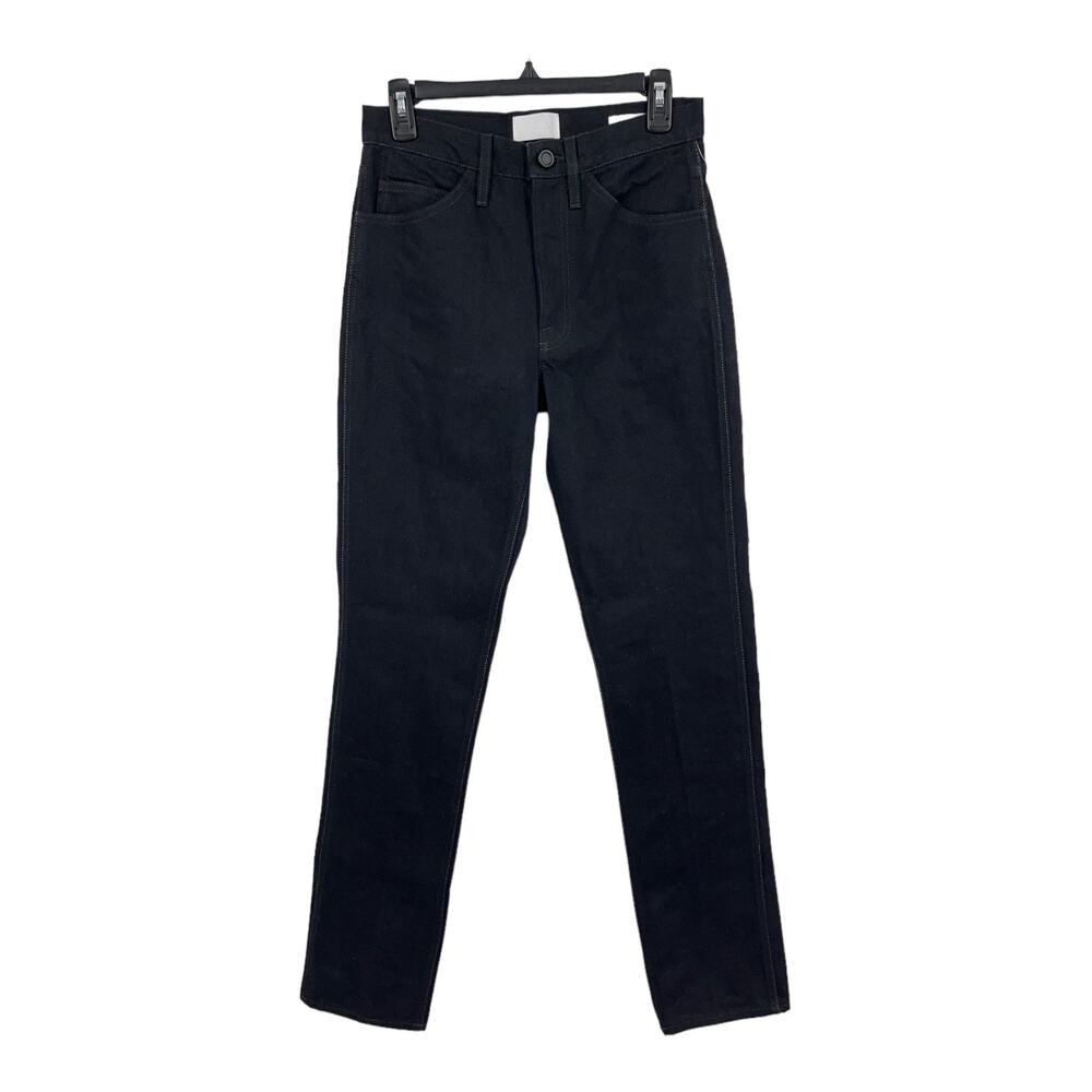 Frame Jeans Le Italien True straight denim black size 26 - Picture 2 of 6